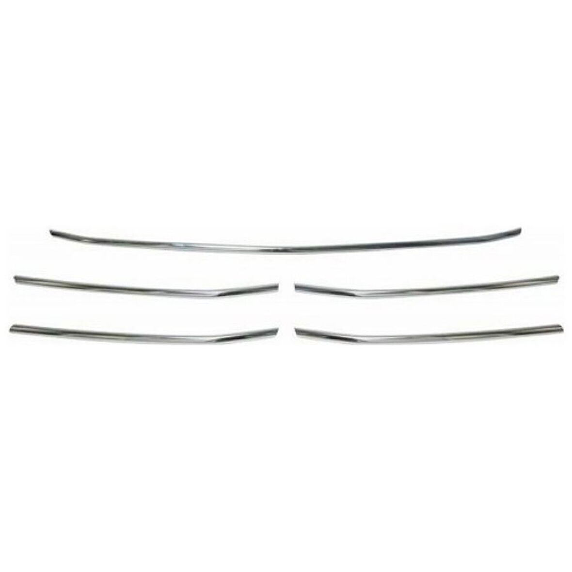 MERCEDES SPRİNTER W907 UYUMLU ÖN PANJUR 5 PARÇA 2018 VE ÜZERİ PASLANMAZ KROM