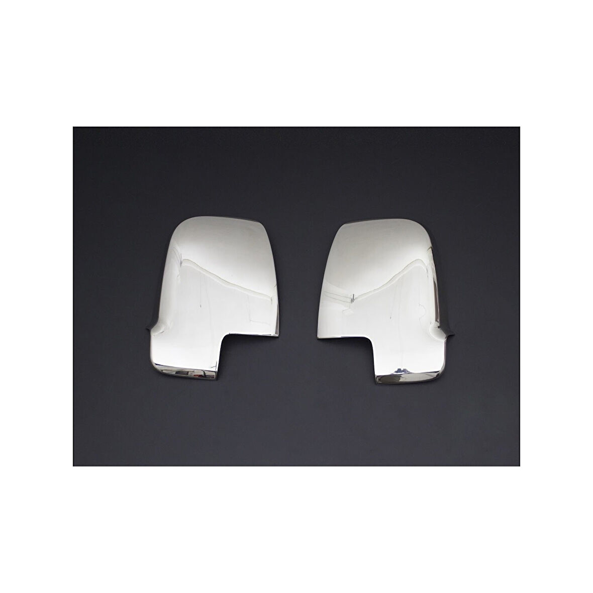 MERCEDES SPRİNTER W907 UYUMLU AYNA KAPAĞI 2 PARÇA 2018 VE ÜZERİ ABS KROM