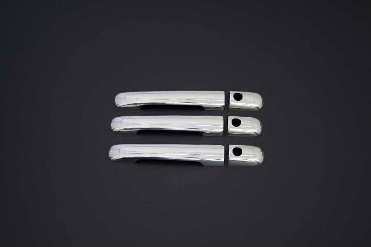 MERCEDES VİTO/W638 UYUMLU KAPI KOLU 3 PARÇA 1996-2003 PASLANMAZ KROM