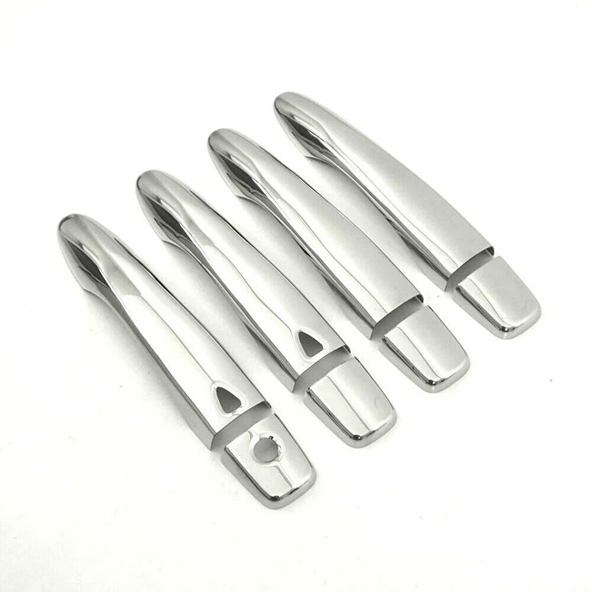 NİSSAN PULSAR UYUMLU KAPI KOLU SENSÖRLÜ 4 PARÇA 2014-2021 PASLANMAZ KROM