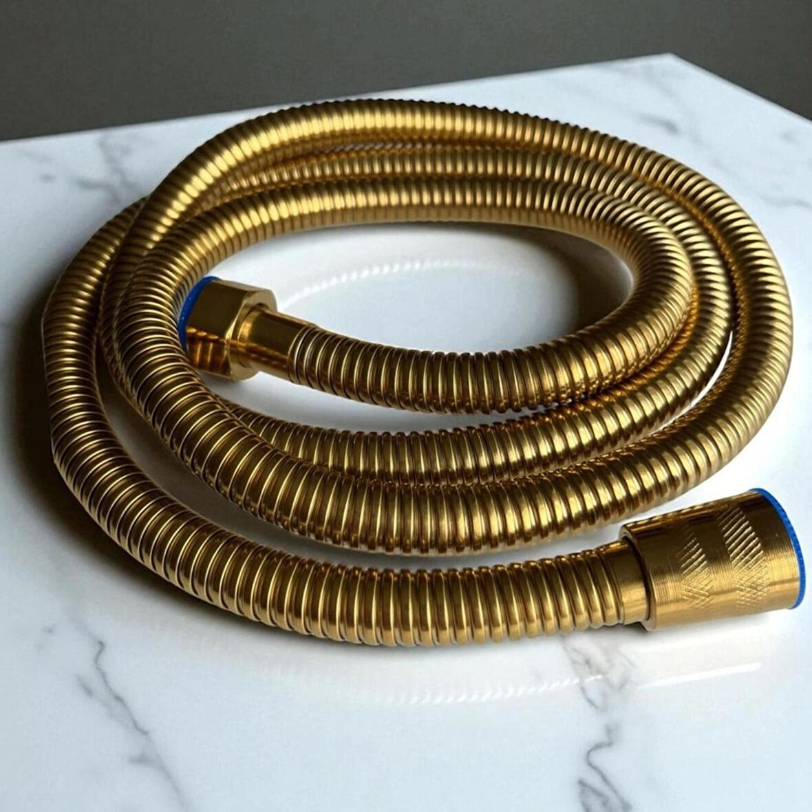 Gold Renkli Spiral Duş Hortumu (1,50 MT)