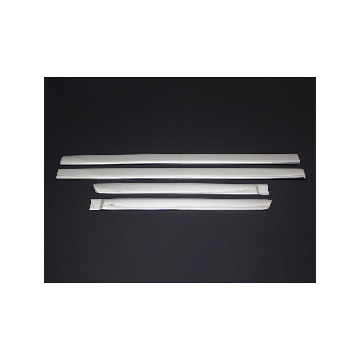 OPEL ASTRA H HB UYUMLU YAN KAPI ÇITASI 4 PARÇA 2004-2013 PASLANMAZ KROM