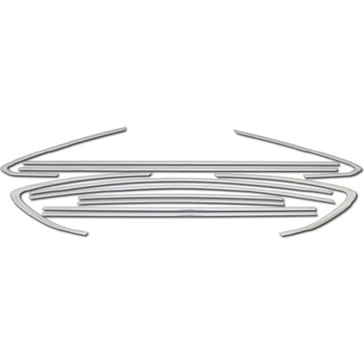 OPEL ASTRA J SEDAN UYUMLU CAM ÇITASI 12 PARÇA 2012-2016 PASLANMAZ KROM