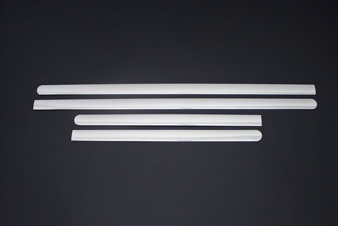 OPEL CORSA D UYUMLU YAN KAPI ÇITASI 4 PARÇA 2006-2015 PASLANMAZ KROM