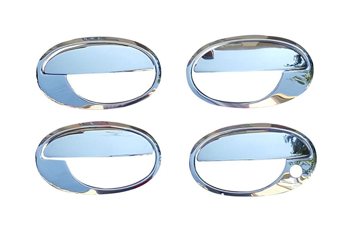 OPEL MERİVA A UYUMLU KAPI KOLU 4 PARÇA 2002-2010 PASLANMAZ KROM