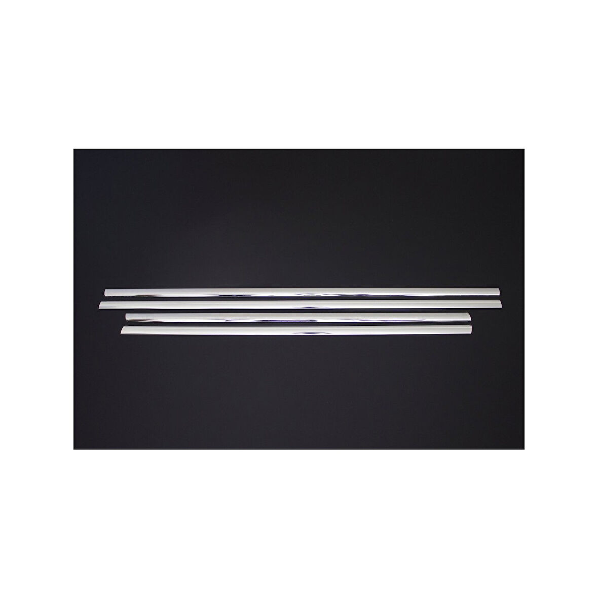 OPEL VECTRA B SEDAN/SW UYUMLU CAM ÇITASI 4 PARÇA 1995-2003 PASLANMAZ KROM