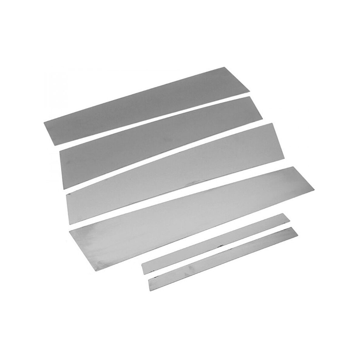 OPEL VECTRA C SEDAN/SW UYUMLU DİREK NİKELAJ ÇITASI 6 PARÇA 2002-2008 PASLANMAZ KROM