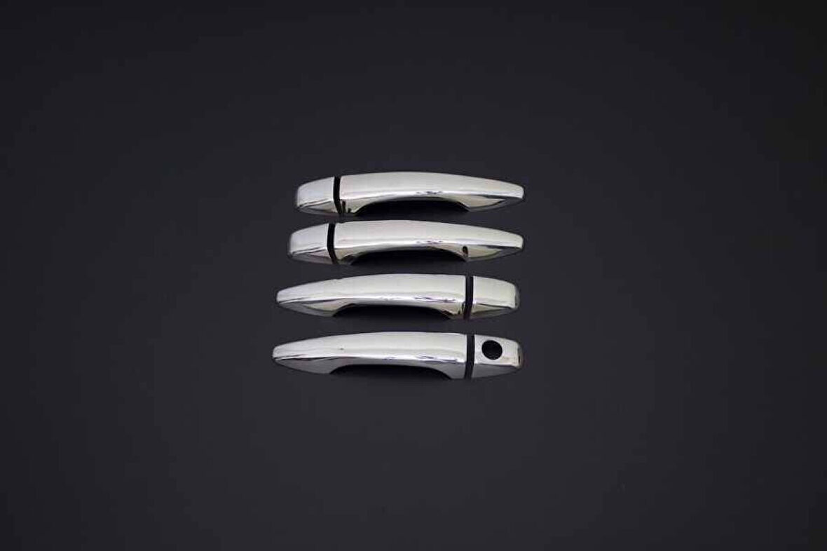 PEUGEOT 301 SEDAN UYUMLU KAPI KOLU 4 PARÇA 2012 ve ÜZERİ PASLANMAZ KROM