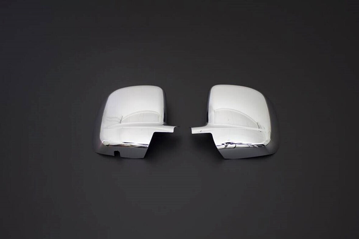 PEUGEOT BİPPER UYUMLU AYNA KAPAĞI 2 PARÇA 2008 ve ÜZERİ ABS KROM