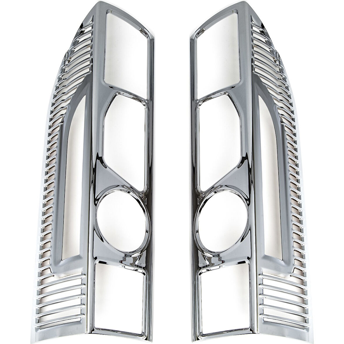 PEUGEOT BOXER 3 UYUMLU STOP ÇERÇEVESİ 2 PARÇA 2006-2014 ÜZERİ ABS KROM