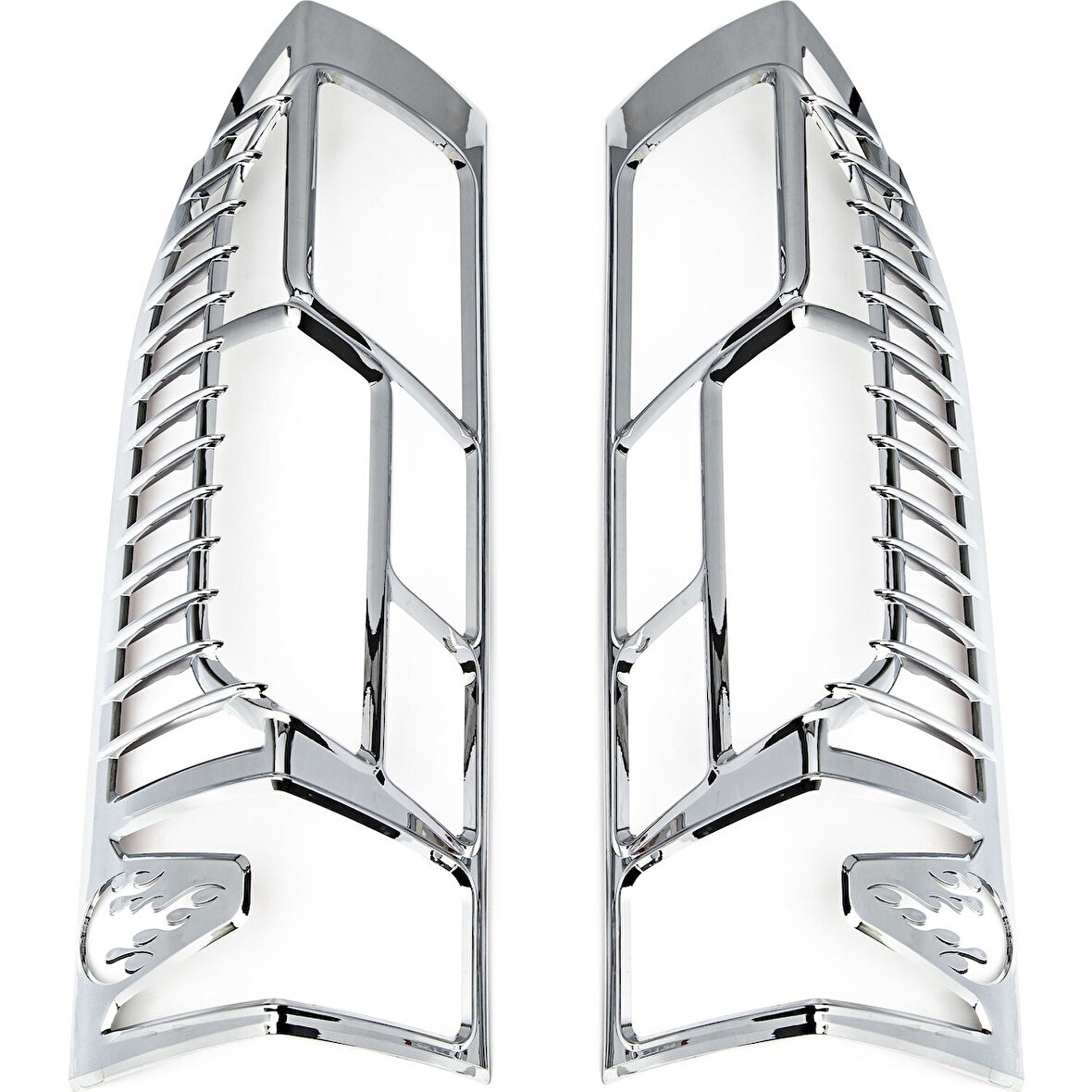 PEUGEOT BOXER 3 UYUMLU STOP ÇERÇEVESİ 2 PARÇA 2014 ve ÜZERİ ÜZERİ ABS KROM