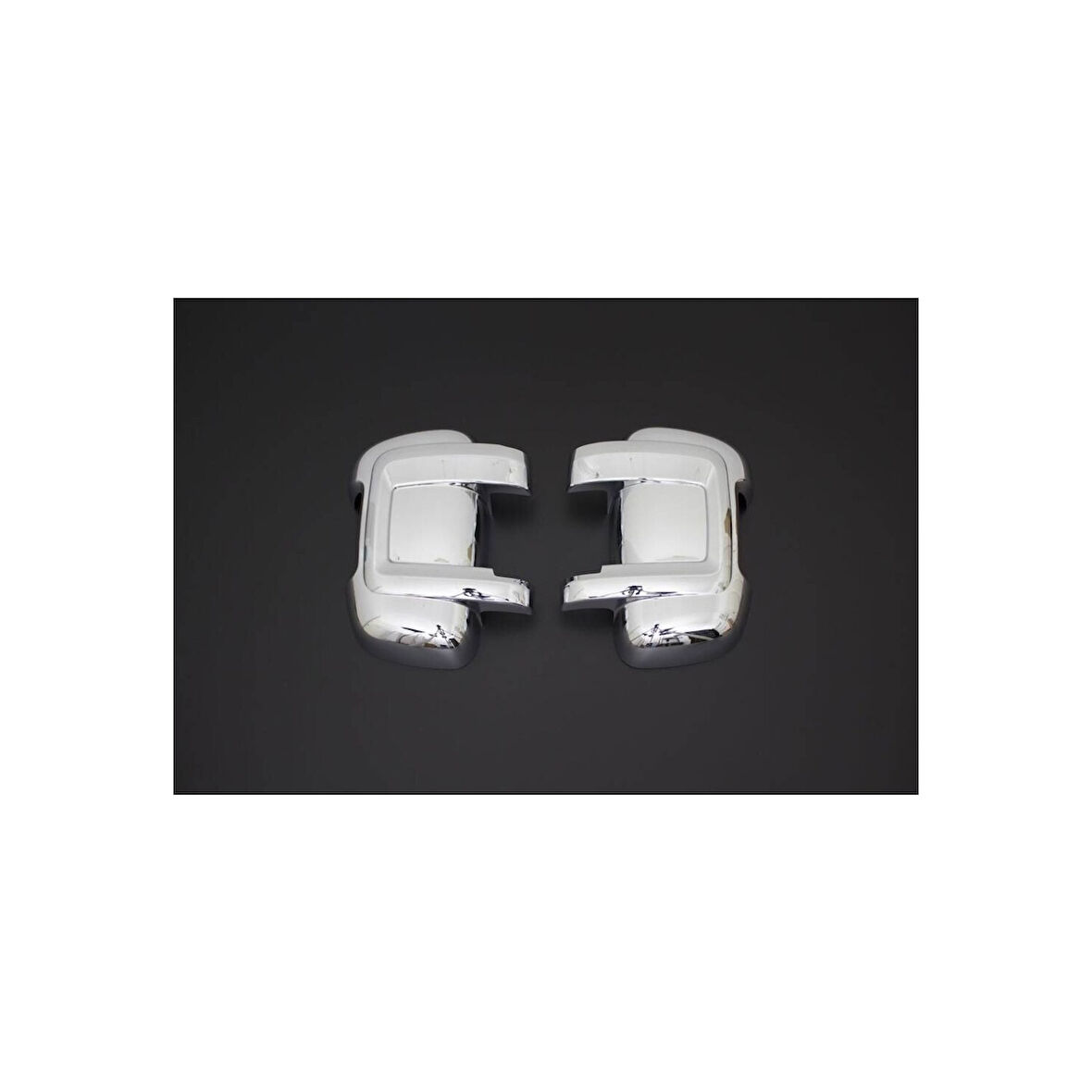 PEUGEOT BOXER 3 UYUMLU AYNA KAPAĞI 2 PARÇA 2006 ve ÜZERİ ÜZERİ ABS KROM