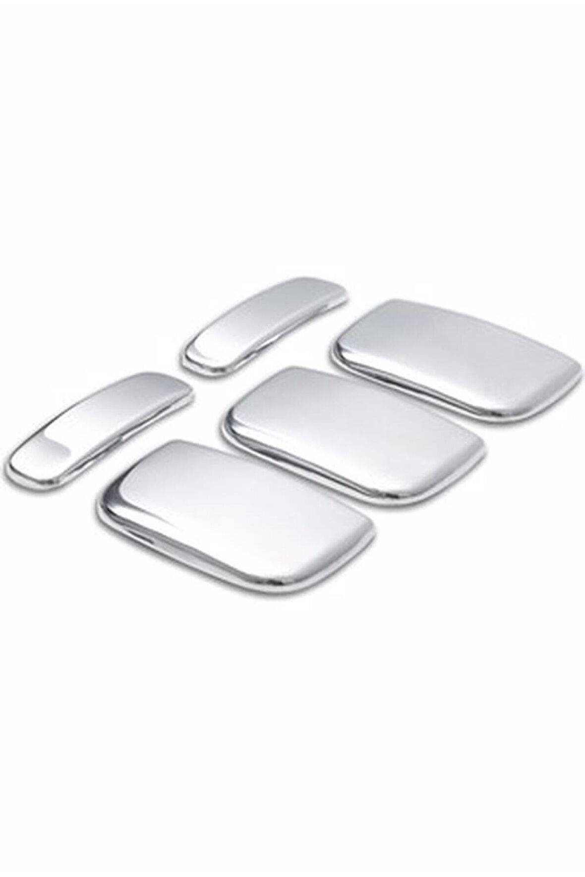 PEUGEOT PARTNER UYUMLU KAPI KOLU 5 PARÇA 1996-2008 PASLANMAZ KROM