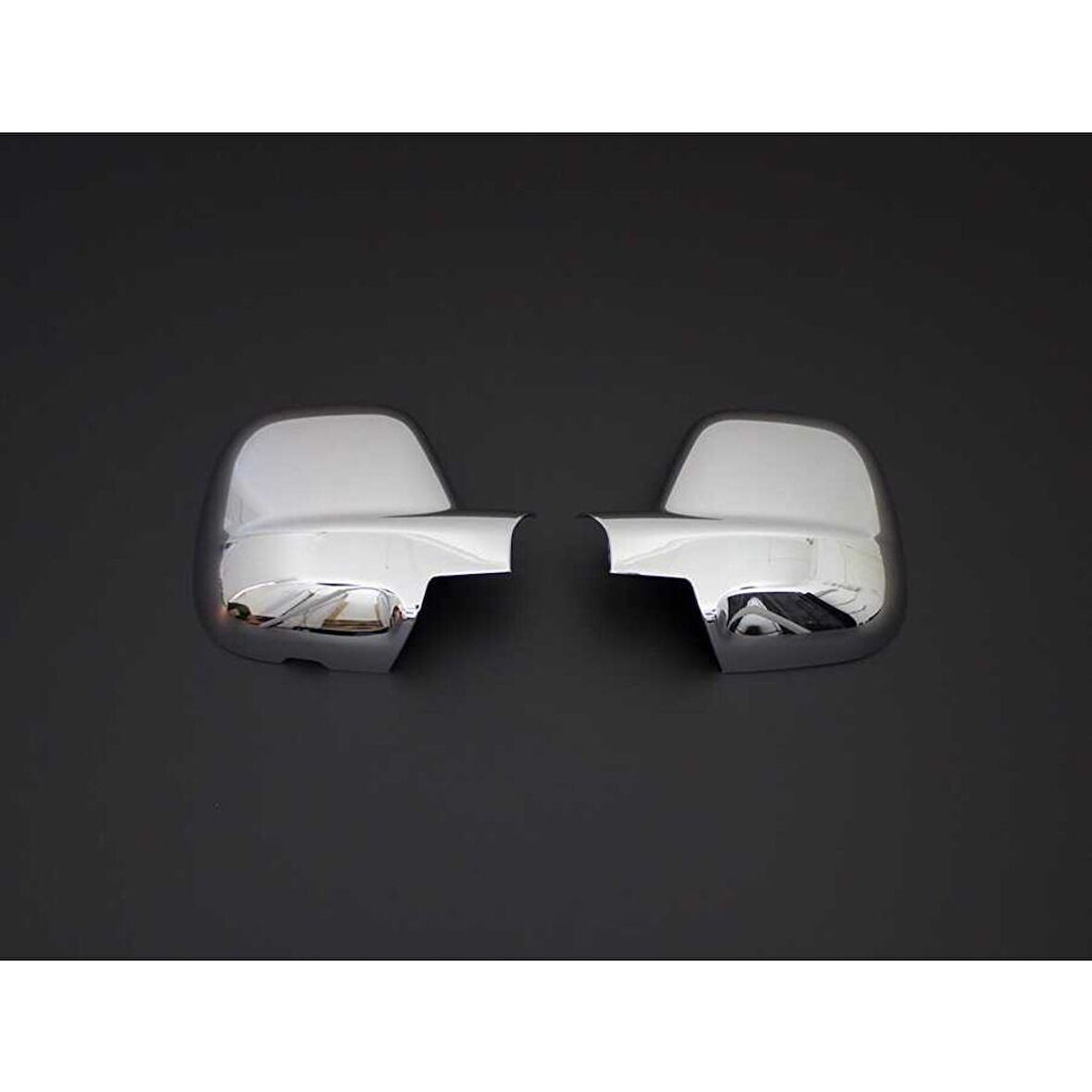 PEUGEOT PARTNER TEPEE UYUMLU AYNA KAPAĞI 2 PARÇA 2008-2018 ABS KROM