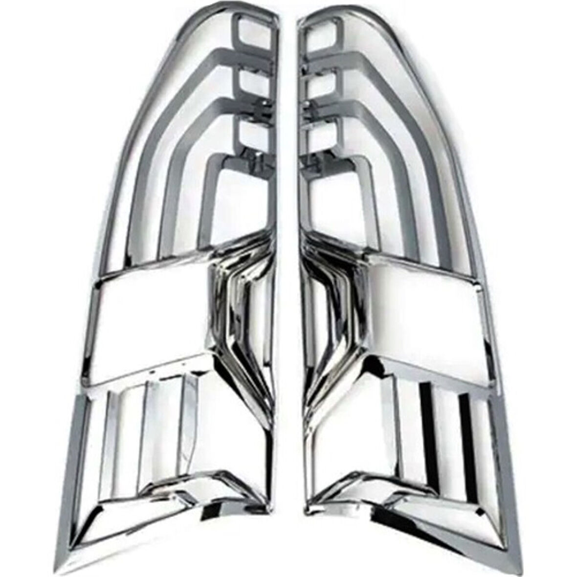 PEUGEOT RİFTER UYUMLU STOP ÇERÇEVESİ 2 PARÇA 2019 ve ÜZERİ ABS KROM