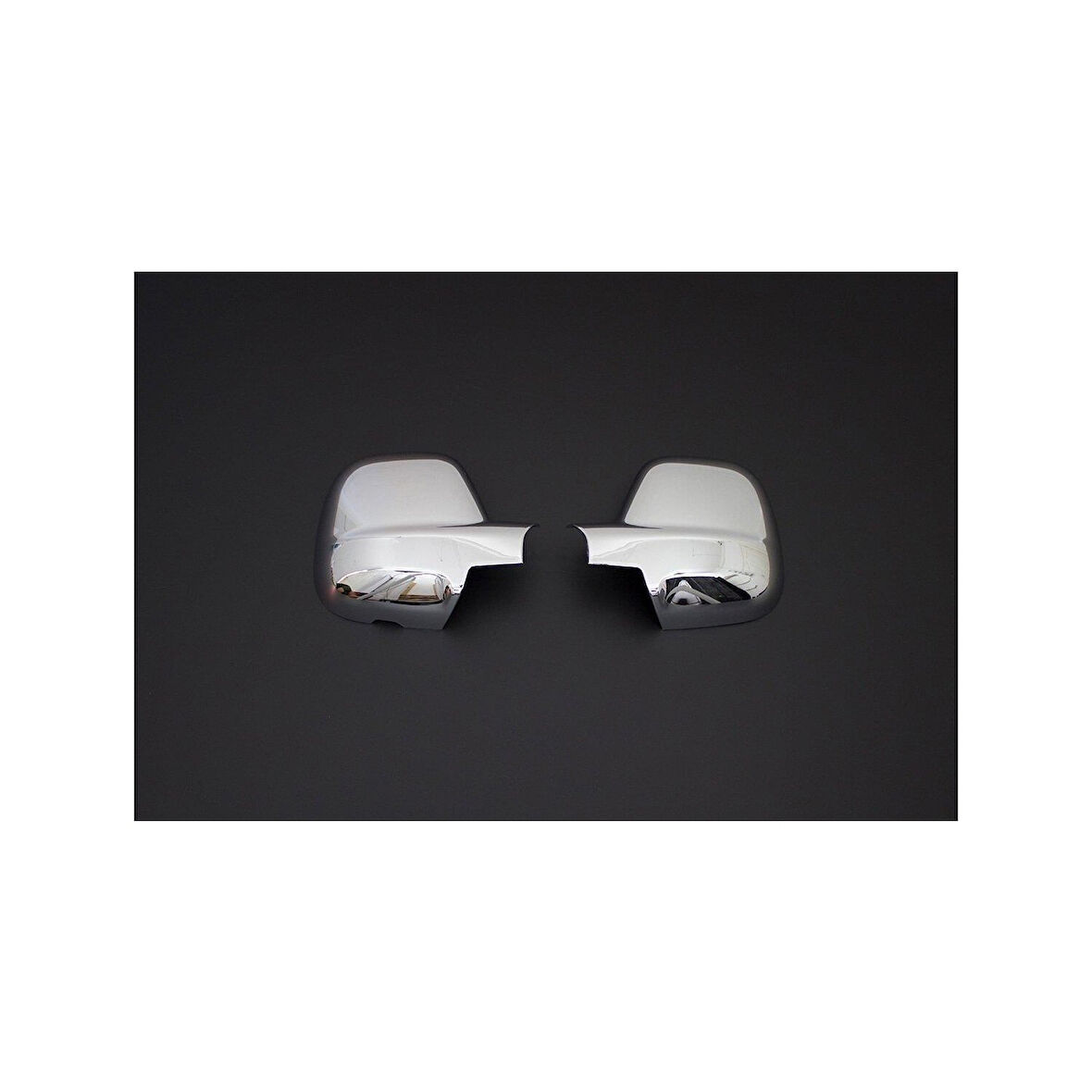 PEUGEOT RİFTER UYUMLU AYNA KAPAĞI 2 PARÇA 2019 ve ÜZERİ ABS KROM