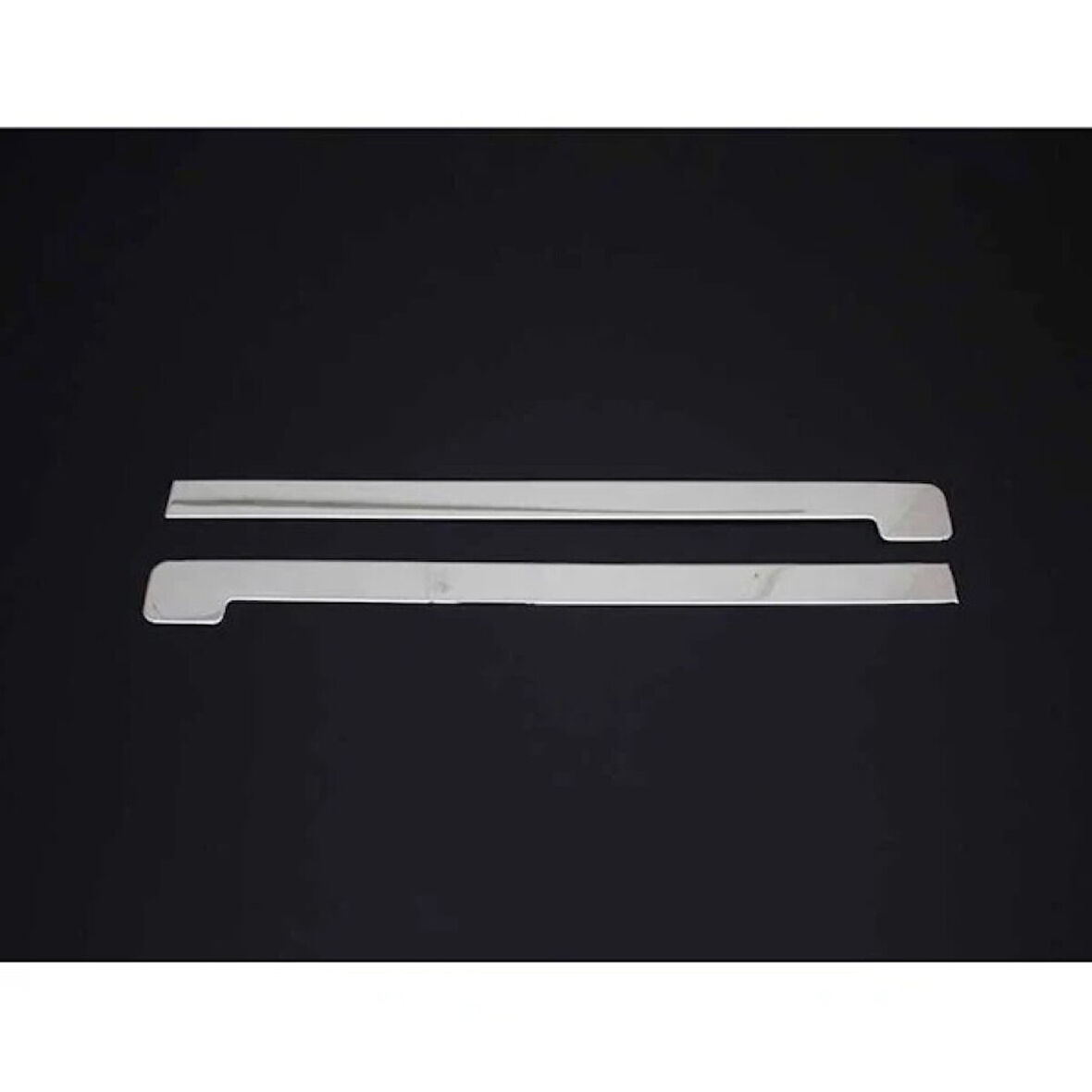 PEUGEOT RİFTER UYUMLU SÜRGÜLÜ KAPI ÇITASI 2 PARÇA 2019 ve ÜZERİ PASLANMAZ KROM