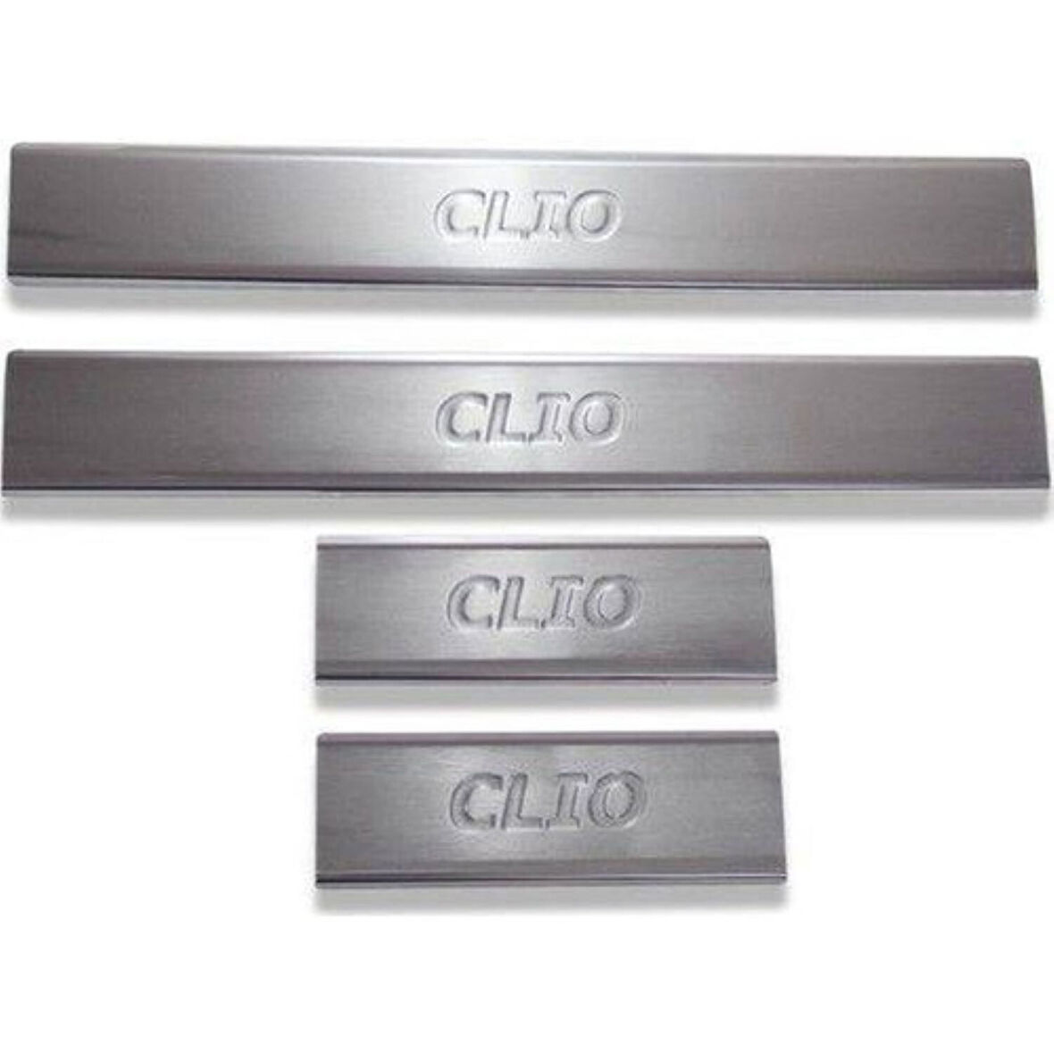 RENAULT CLİO 2 HB UYUMLU KAPI EŞİĞİ 4 PARÇA 1999-2006 PASLANMAZ KROM