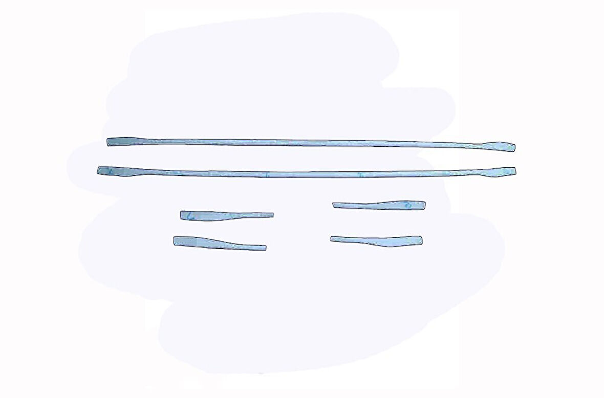 RENAULT CLİO 4 HB UYUMLU ÖN TAMPON ÇITASI 6 PARÇA 2012-2019 PASLANMAZ KROM