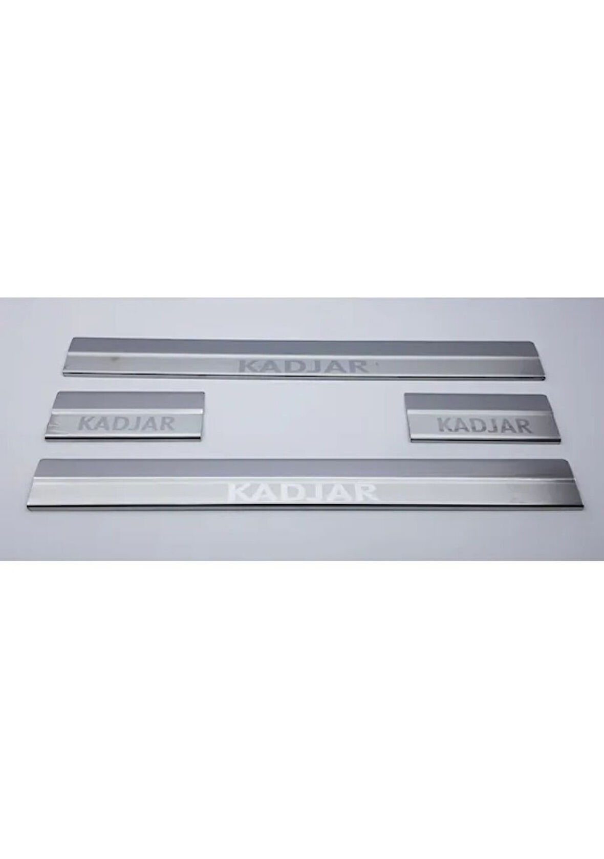 RENAULT KADJAR UYUMLU KAPI EŞİĞİ 4 PARÇA 2015 ÜZERİ PASLANMAZ KROM