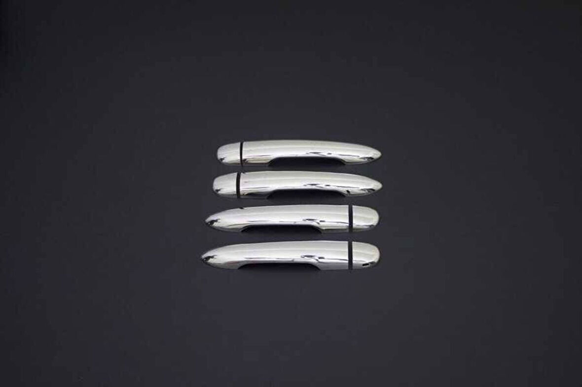 RENAULT LAGUNA 2 UYUMLU KAPI KOLU 4 PARÇA 2003-2008 PASLANMAZ KROM