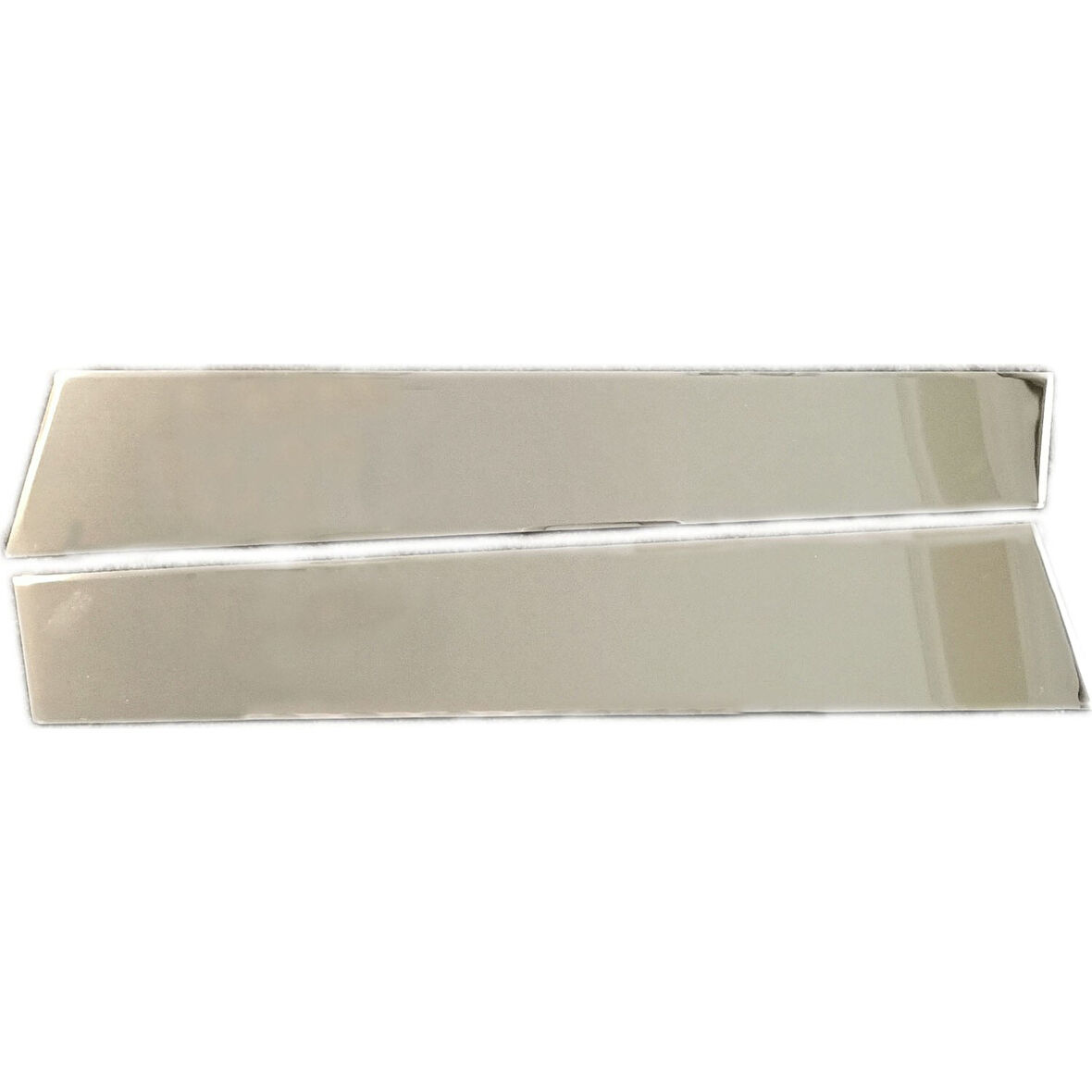 RENAULT MEGANE 2 HB UYUMLU KAPI DİREĞİ 2 PARÇA 2004-2010 PASLANMAZ KROM