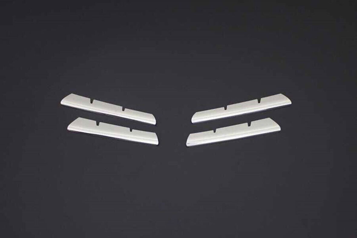 RENAULT MEGANE 2 SEDAN/HB/SW UYUMLU ÖN PANJUR 4 PARÇA 2004-2010 PASLANMAZ KROM