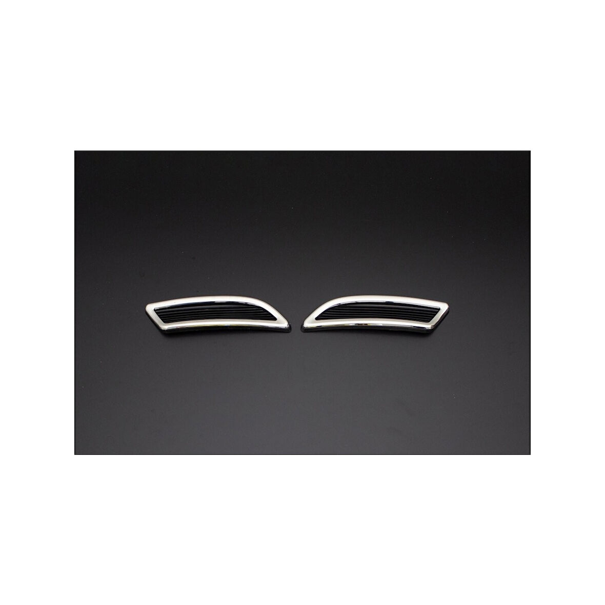 RENAULT MEGANE 4 SEDAN/HB UYUMLU EGSOZ ÇIKIŞ KROMU 2 PARÇA 2016-2020 PASLANMAZ KROM