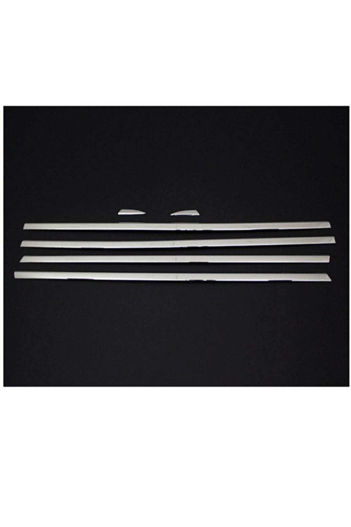 RENAULT MEGANE 4 SEDAN UYUMLU CAM ÇITASI 6 PARÇA 2016-2020 PASLANMAZ KROM