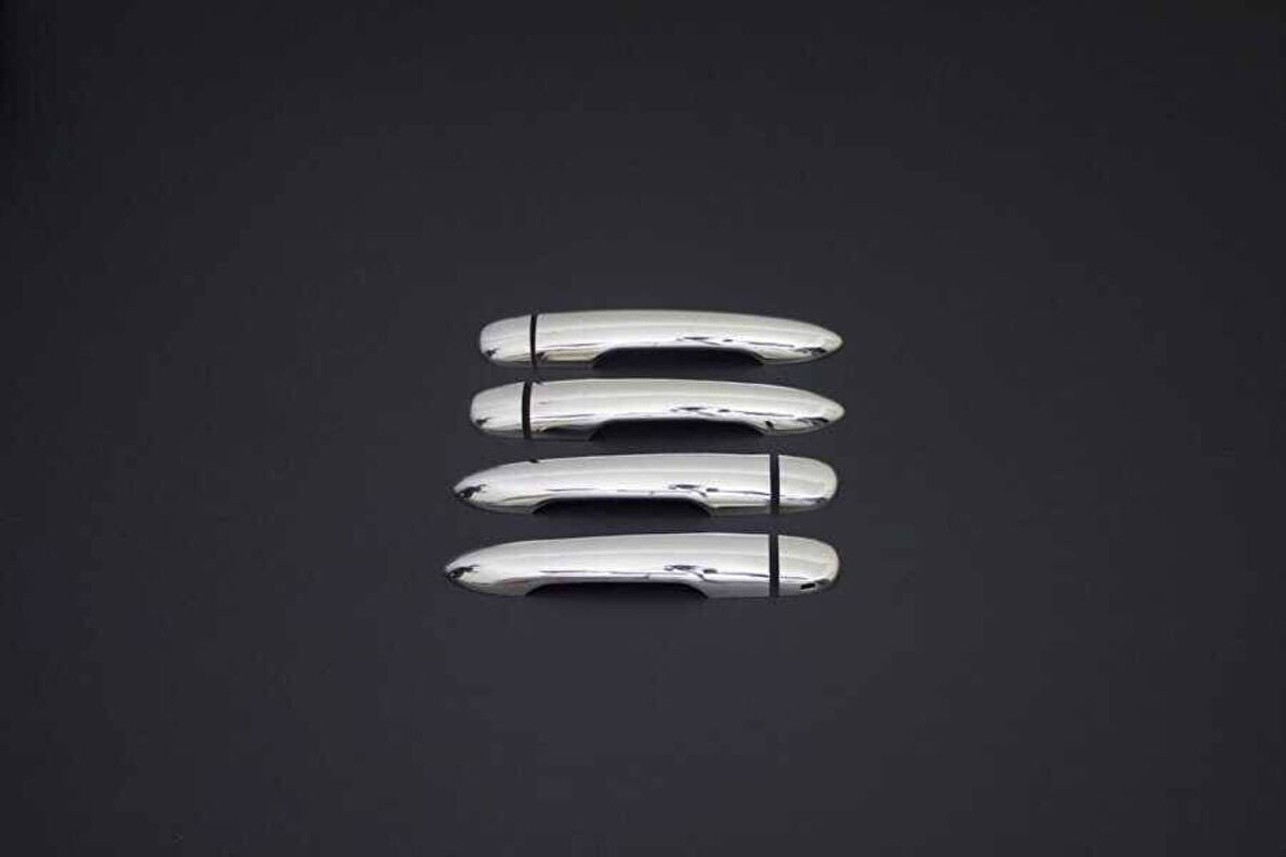 RENAULT SCENİC 2 UYUMLU KAPI KOLU 4 PARÇA 2003-2009 PASLANMAZ KROM
