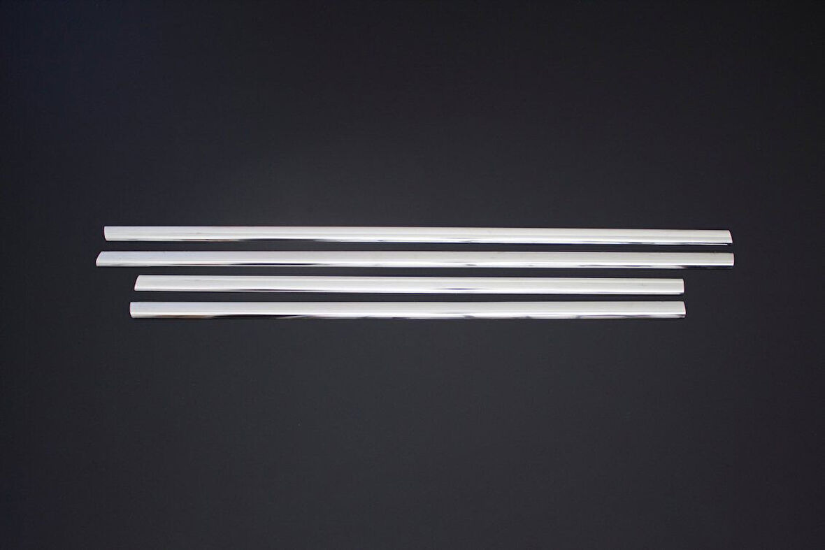 RENAULT SYMBOL SEDAN UYUMLU CAM ÇITASI 4 PARÇA 2013 ÜZERİ PASLANMAZ KROM