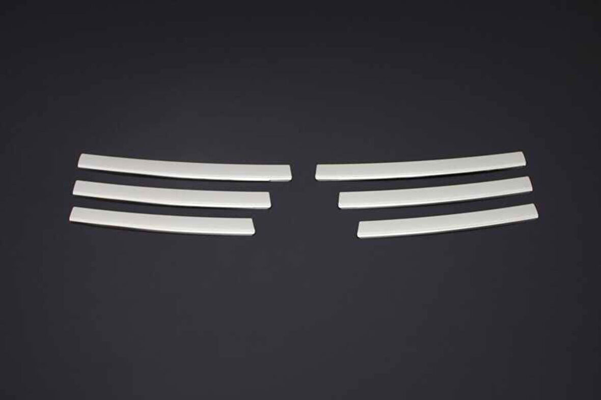 RENAULT TRAFİC UYUMLU ÖN PANJUR 6 PARÇA 2010-2014 PASLANMAZ KROM