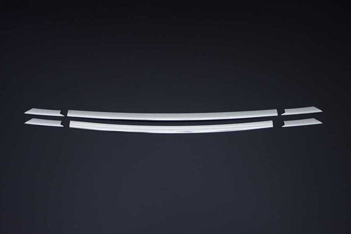 RENAULT TRAFİC UYUMLU ÖN TAMPON ÇITASI 6 PARÇA 2010-2014 PASLANMAZ KROM