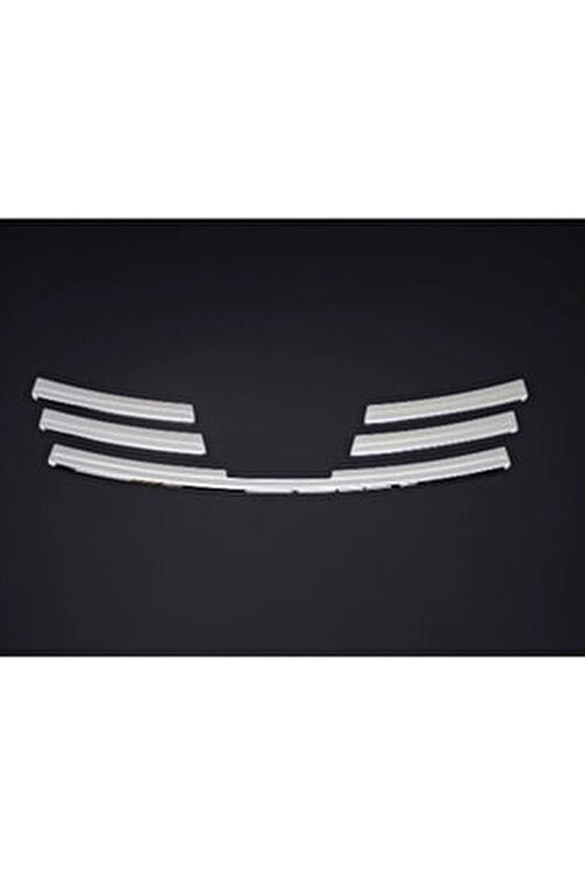 RENAULT TRAFİC UYUMLU ÖN PANJUR 5 PARÇA 2015 ÜZERİ PASLANMAZ KROM