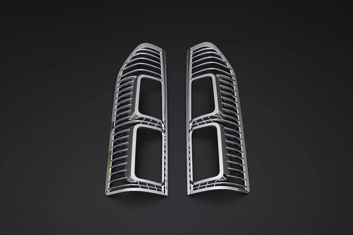 RENAULT TRAFİC UYUMLU STOP ÇERÇEVESİ 2 PARÇA 2015 ÜZERİ ABS KROM