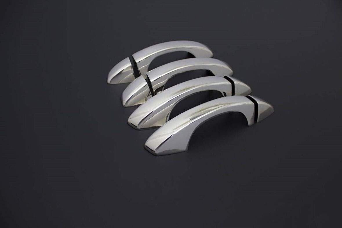 SKODA KODİAQ UYUMLU KAPI KOLU 4 PARÇA 2017 ÜZERİ PASLANMAZ KROM