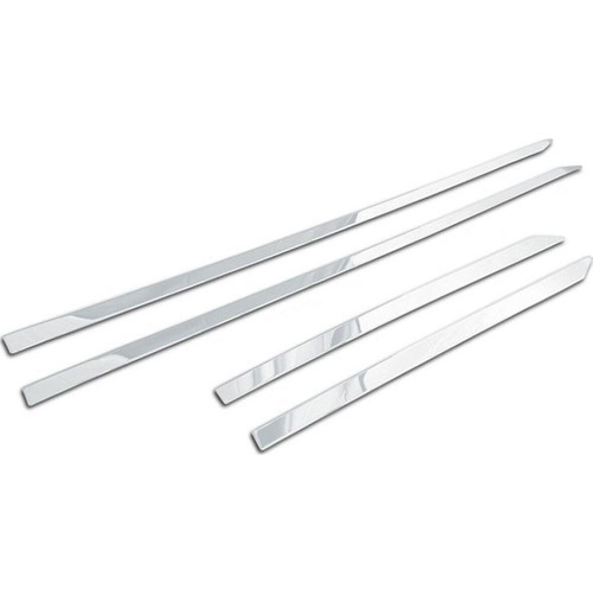 SKODA SUPERB-3 B7 UYUMLU YAN KAPI ÇITASI 4 PARÇA 2015 VE ÜZERİ PASLANMAZ KROM