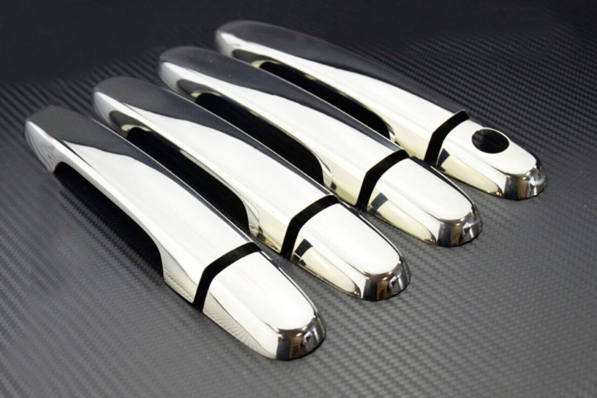 TOYOTA AURİS HB UYUMLU KAPI KOLU 4 PARÇA 2012 ÜZERİ PASLANMAZ KROM