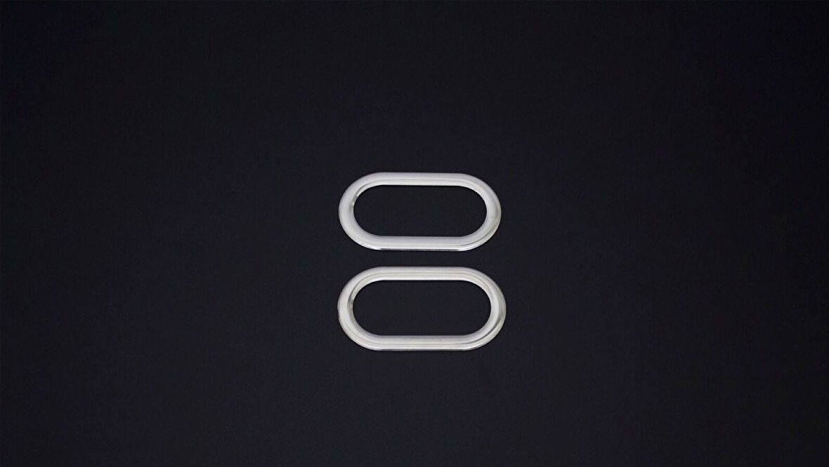 VW VOLKSWAGEN BORA UYUMLU SİNYAL ÇERÇEVESİ 2 PARÇA 1998-2004 PASLANMAZ KROM