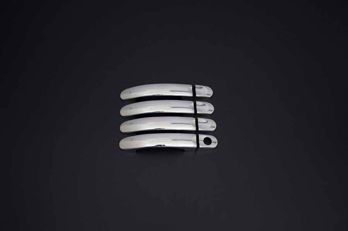 VW VOLKSWAGEN CADDY UYUMLU KAPI KOLU 4 PARÇA 2003-2020 PASLANMAZ KROM