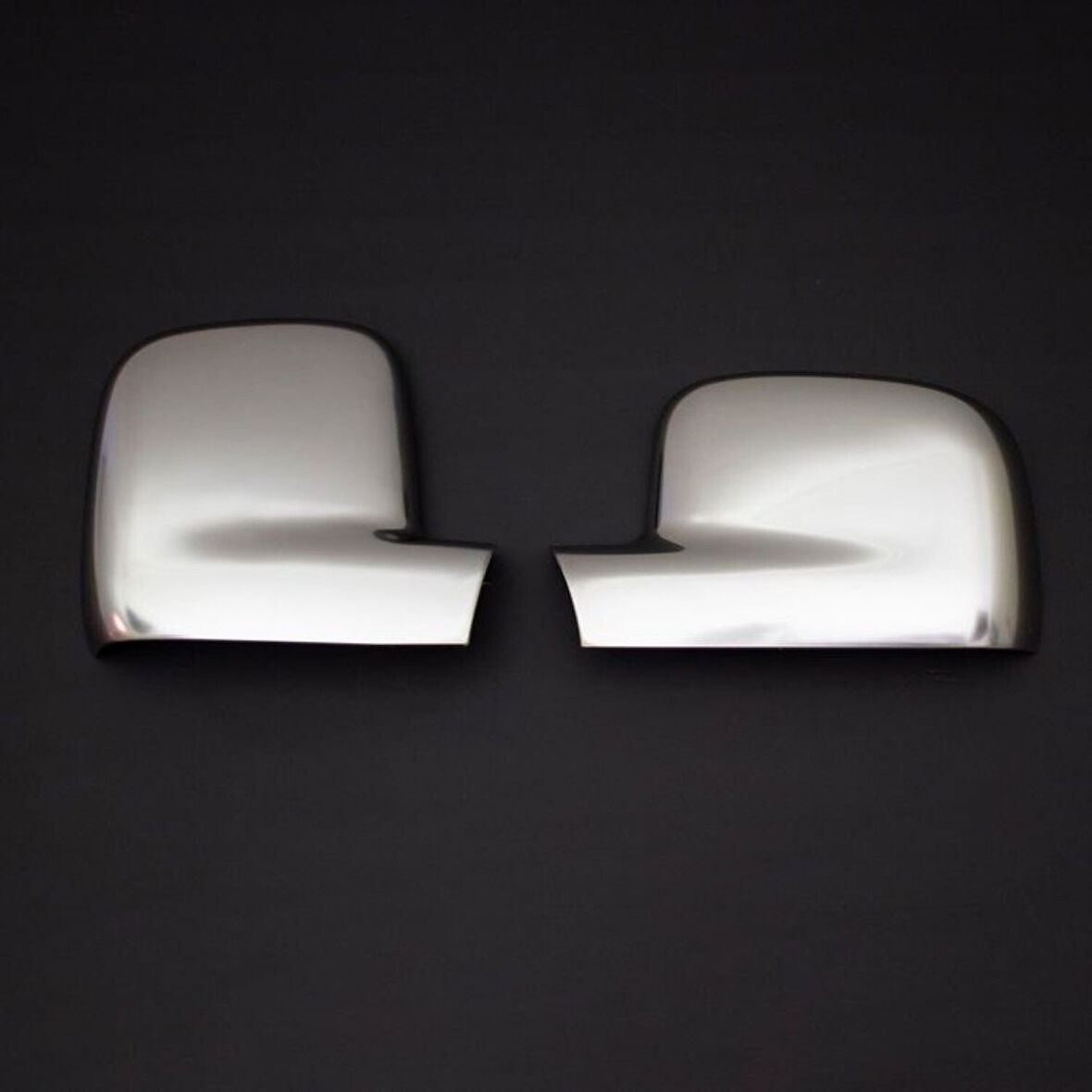 VW VOLKSWAGEN CADDY UYUMLU AYNA KAPAĞI 2 PARÇA 2003-2014 PASLANMAZ KROM
