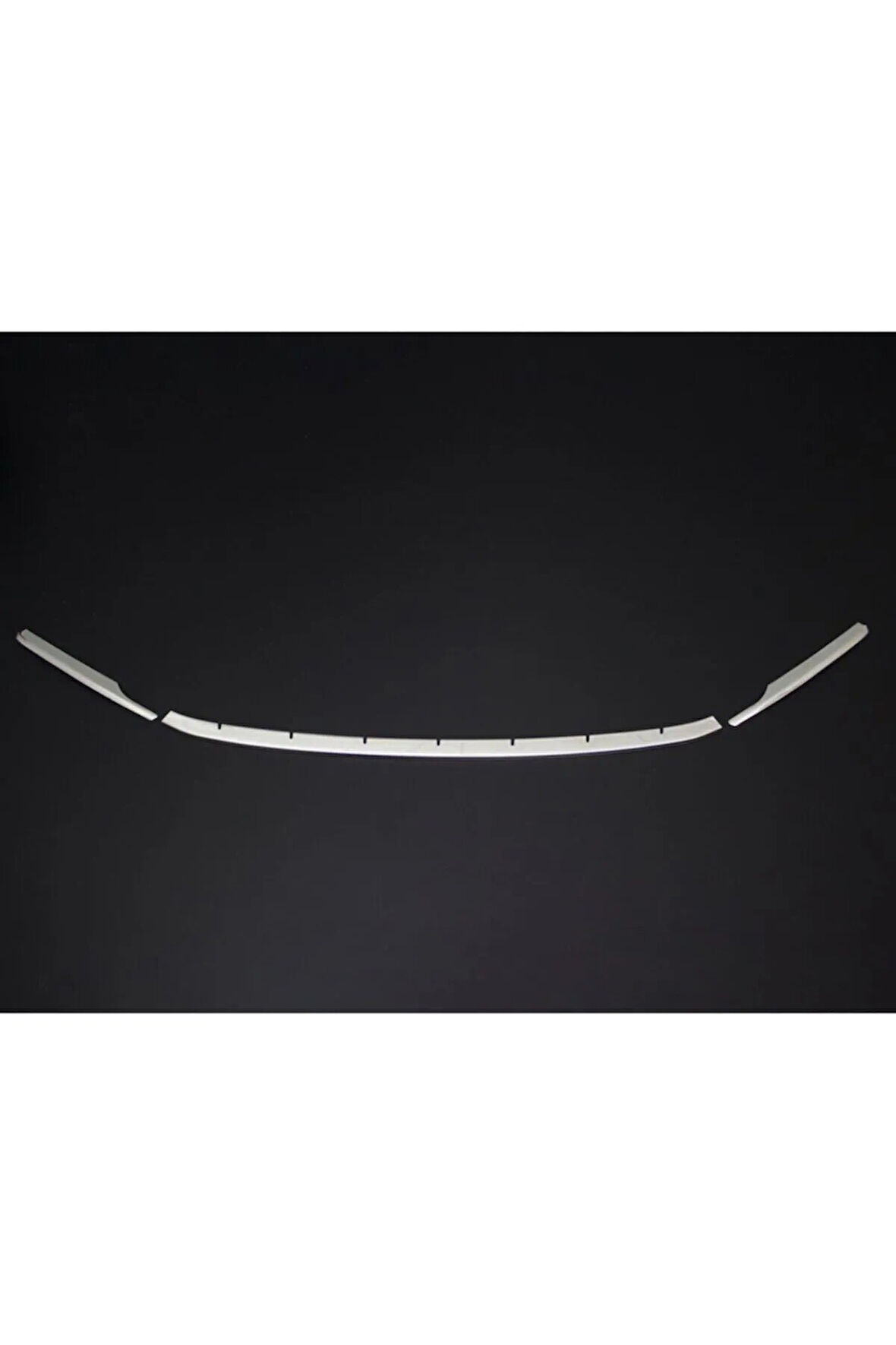 VW VOLKSWAGEN CADDY UYUMLU ÖN TAMPON ÇITASI 3 PARÇA  2015-2020 PASLANMAZ KROM