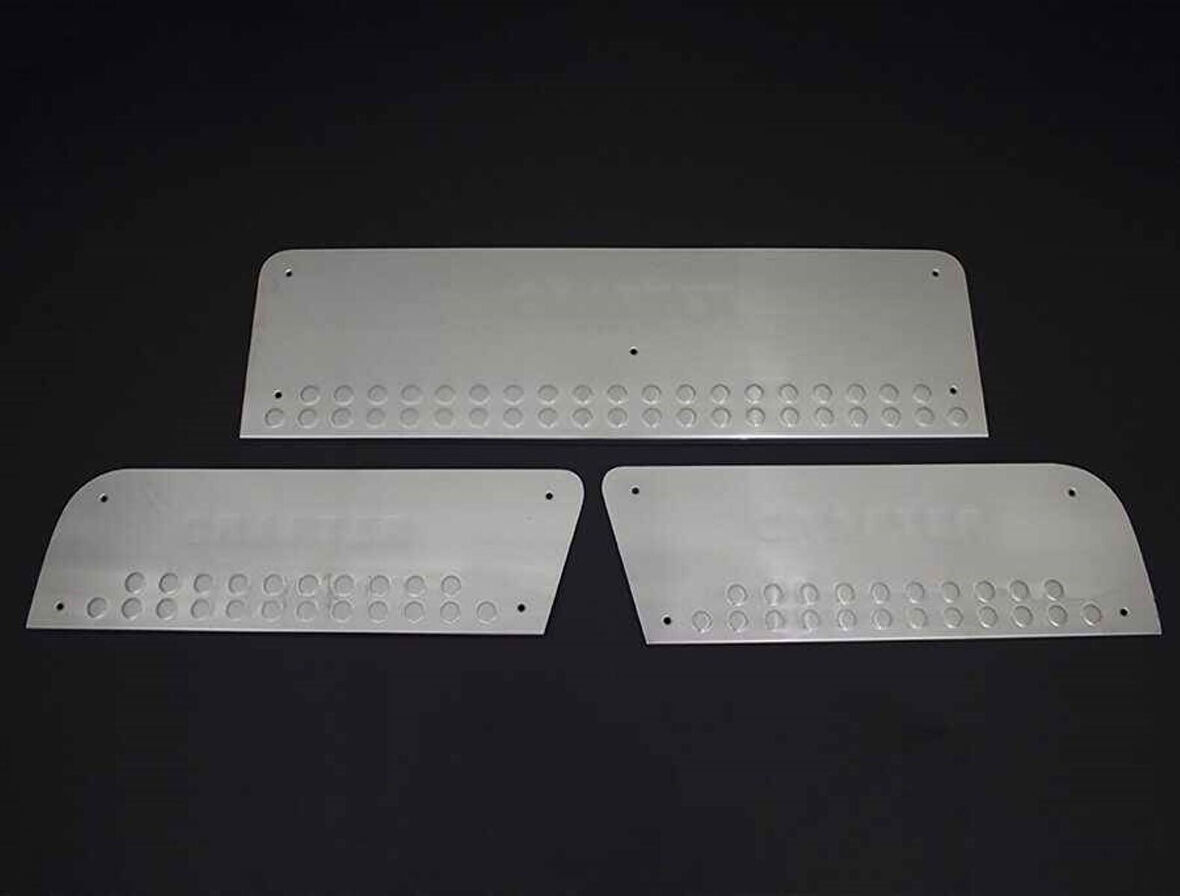 VW VOLKSWAGEN CRAFTER UYUMLU KAPI EŞİĞİ 3 PARÇA 2006-2012 PASLANMAZ KROM