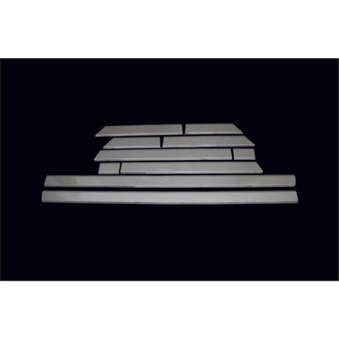 VW VOLKSWAGEN CRAFTER UYUMLU YAN KAPI ÇITASI 10 PARÇA KISA ŞASİ 2006 ÜZERİ PASLANMAZ KROM