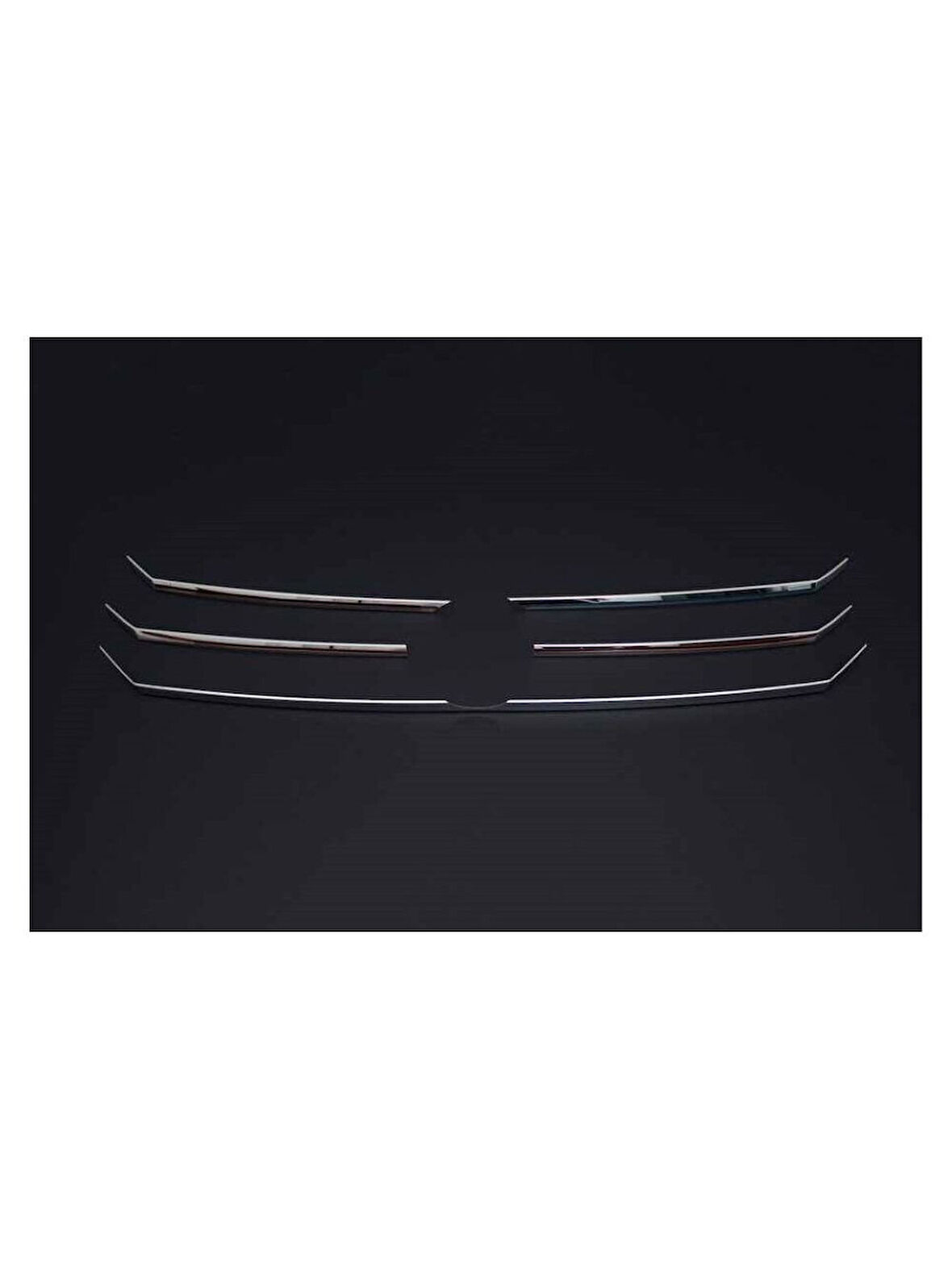 VW VOLKSWAGEN CRAFTER UYUMLU ÖN PANJUR 5 PARÇA (ALT TEK PARÇA) 2012-2017 PASLANMAZ KROM