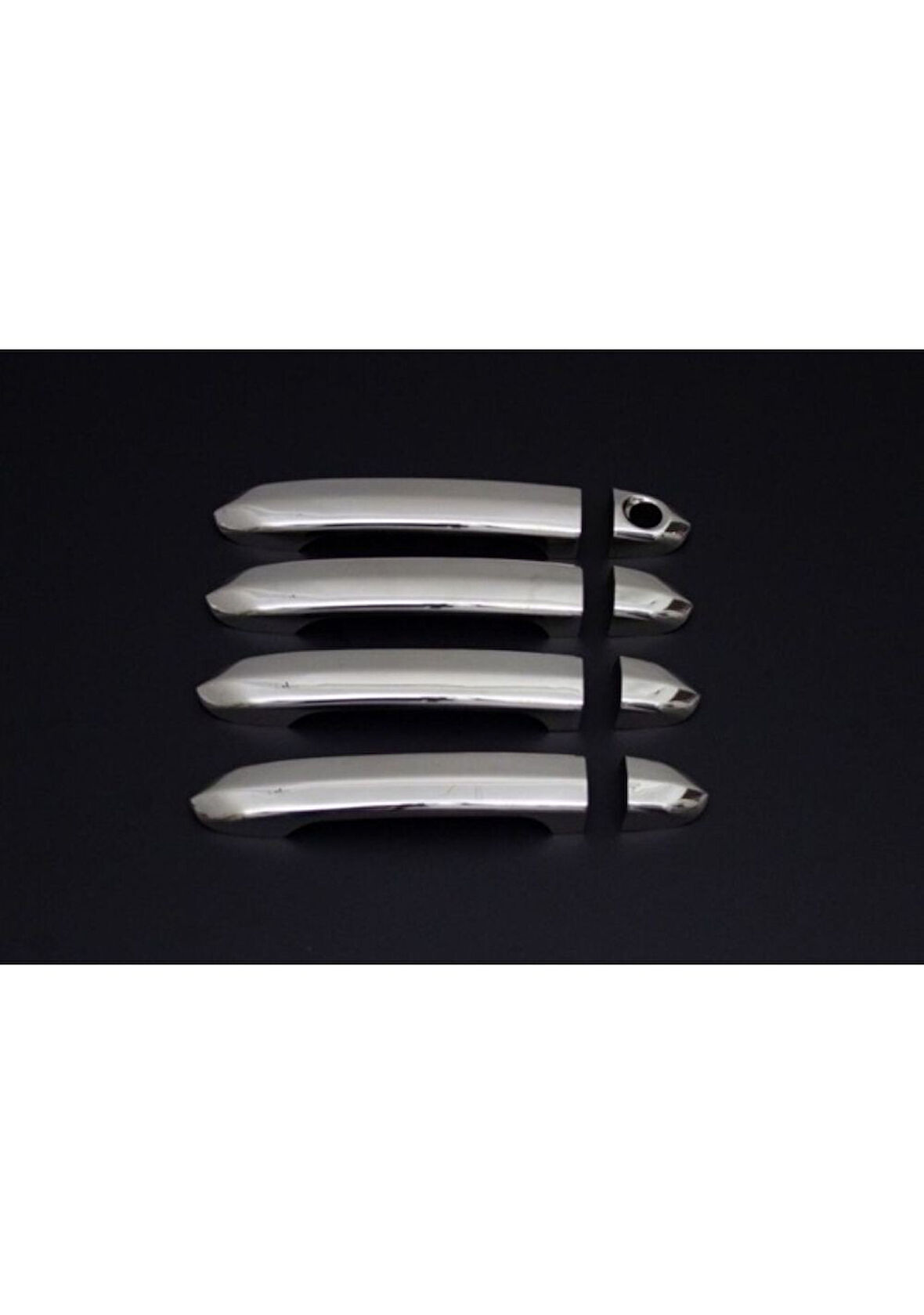 VW VOLKSWAGEN CRAFTER UYUMLU KAPI KOLU 4 PARÇA 1 DELİKLİ 2017 ÜZERİ PASLANMAZ KROM