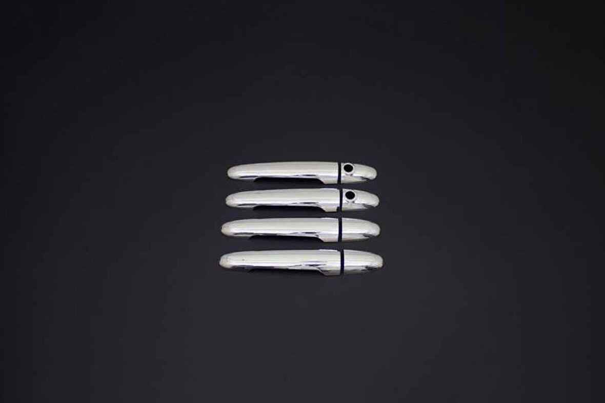 VW VOLKSWAGEN CRAFTER UYUMLU KAPI KOLU 4 PARÇA 2 DELİKLİ 2017 ÜZERİ PASLANMAZ KROM