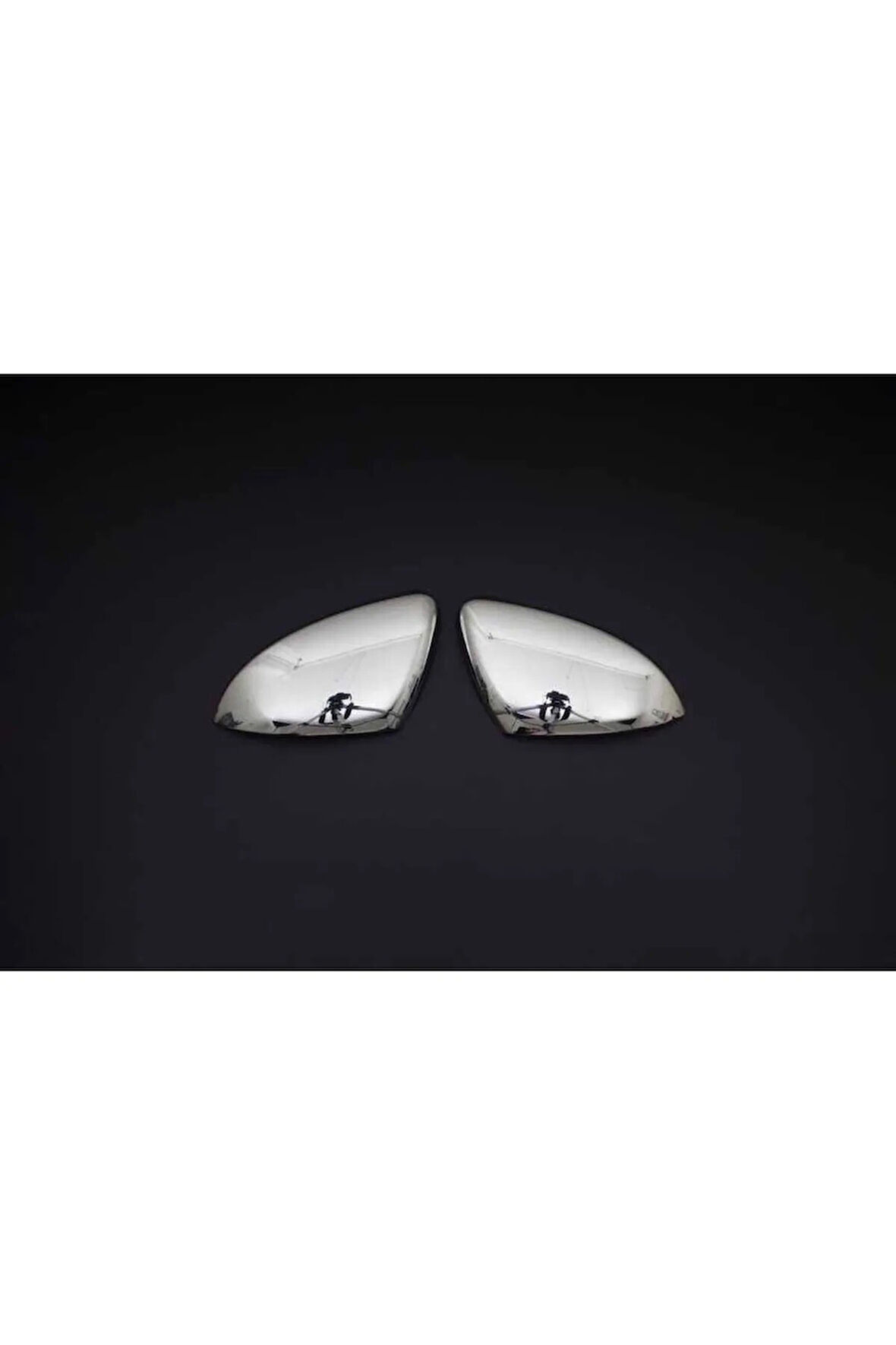 VW VOLKSWAGEN GOLF 7 HB UYUMLU AYNA KAPAĞI 2 PARÇA  2013 VE SONRASI PASLANMAZ KROM