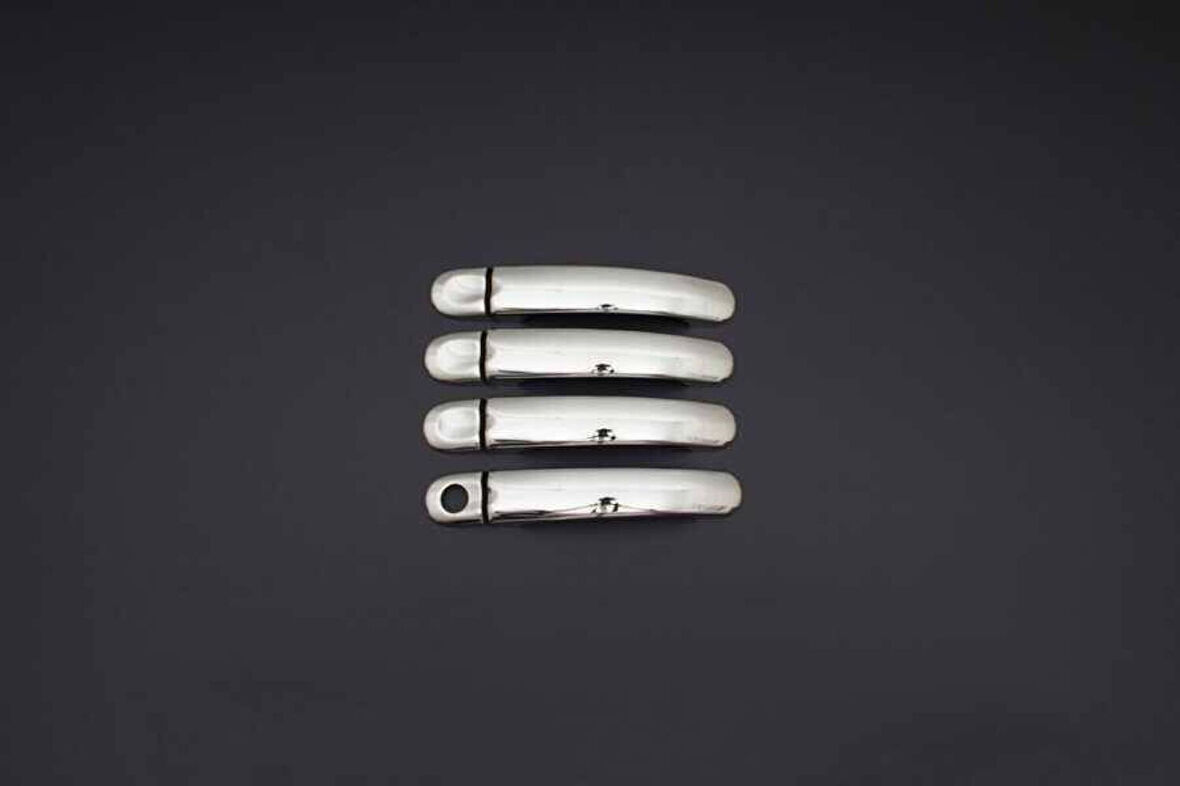 VW VOLKSWAGEN JETTA 5 SEDAN UYUMLU KAPI KOLU 4 PARÇA 2005-2011 PASLANMAZ KROM