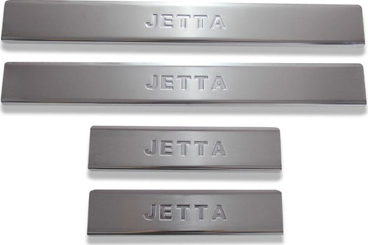 VW VOLKSWAGEN JETTA 5 SEDAN UYUMLU KAPI EŞİĞİ 4 PARÇA 2005-2011 PASLANMAZ KROM